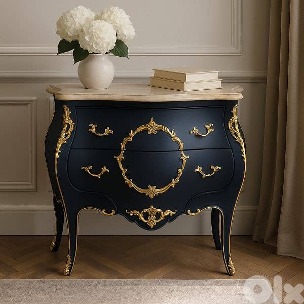 antique mini console 8