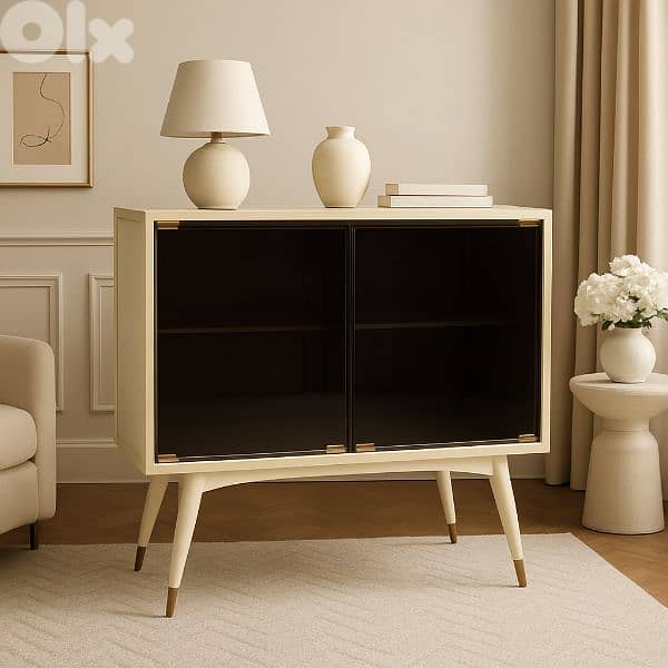 antique multi use tv cabinet 1