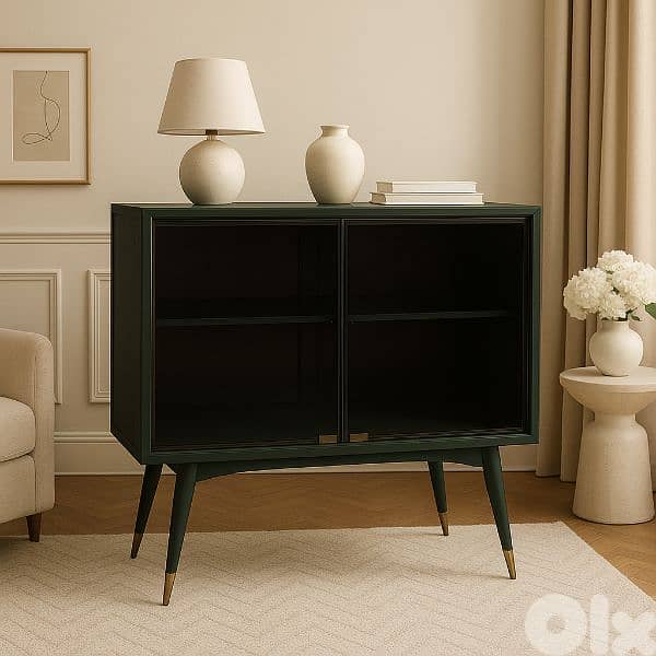 antique multi use tv cabinet 2