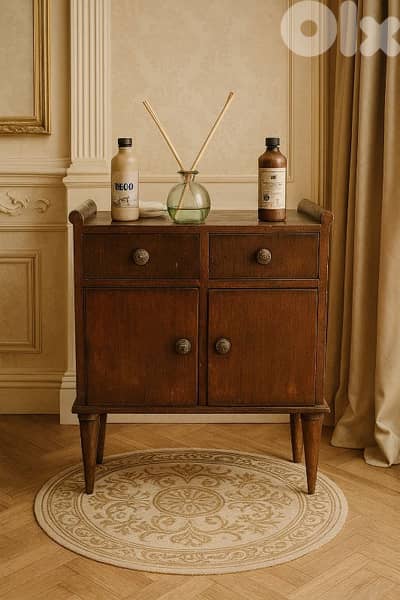 antique side bed tables