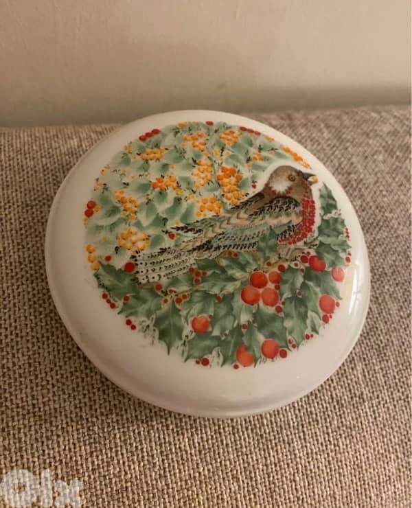 vintage ceramic trinket box 3