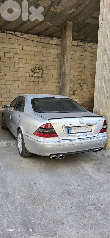 مرسيدس بنز اس-كلاس 2000