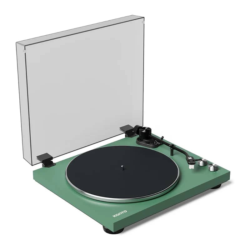 Kanto OBI3 Turntable with Bluetooth 5.3, Preamp (Multiple Colors Avail 1