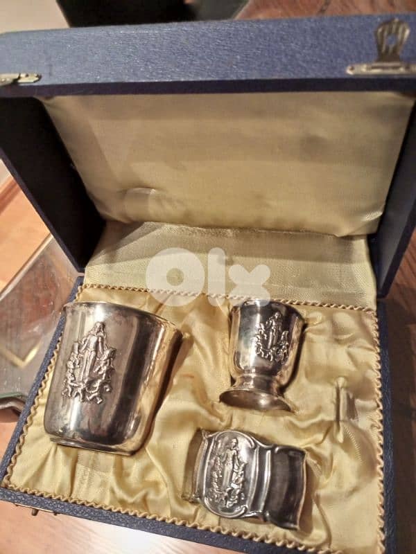 set silver platted 1