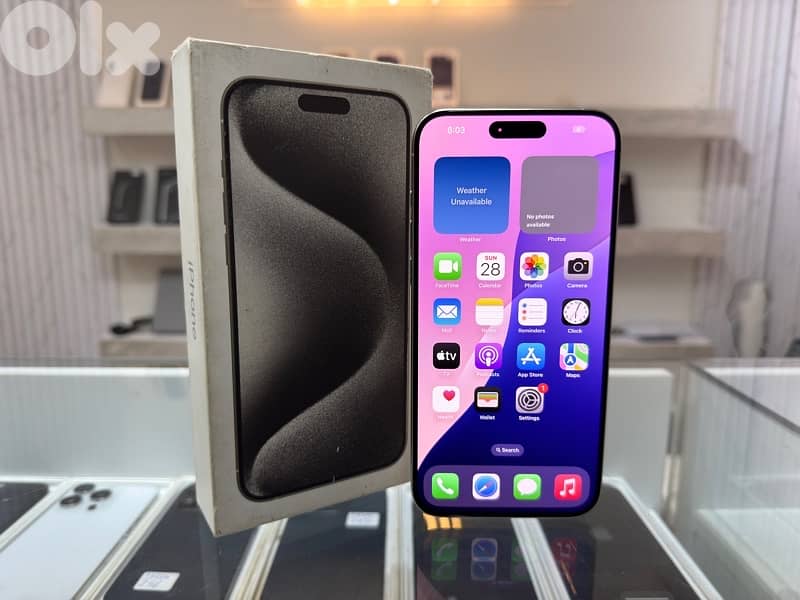 iPhone 15 Pro Max 256Gb (No Custom)  Like New: - Mint Condition 1