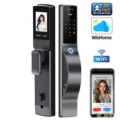 Smart Digital Door Lock 3D Face D-113 Recognition