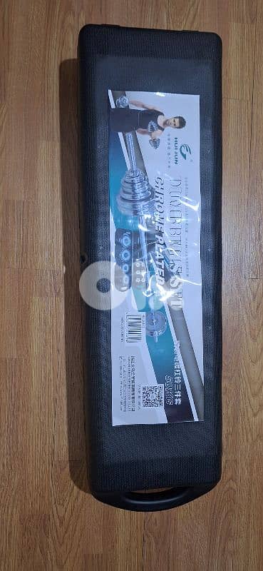 chrome adjustable dumbbells 3