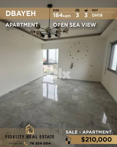 Apartment for sale in Dbayeh DH19 شقة للبيع في ضبية