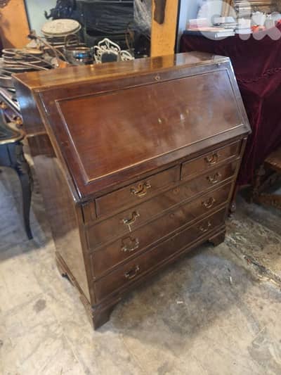 سكرتير انجليزية مميزة انتيك قديم