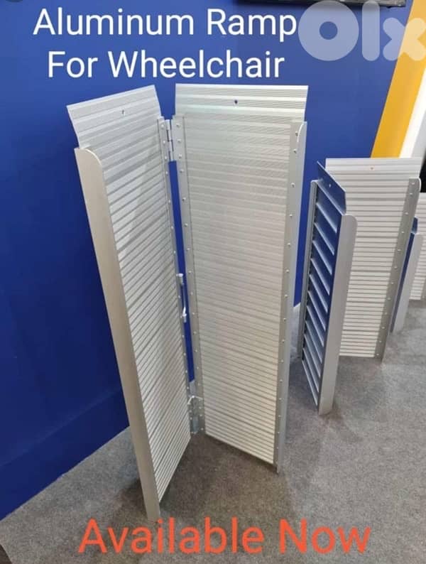 Portable Wheelchair Ramp Aluminum 1