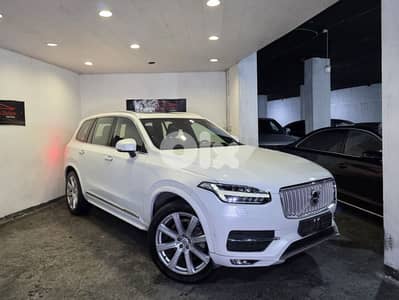 2017 Volvo XC90 T6 Inscreption 70000 Km Company Source 1Owner Like New