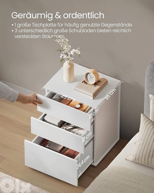 vasagle night table 2