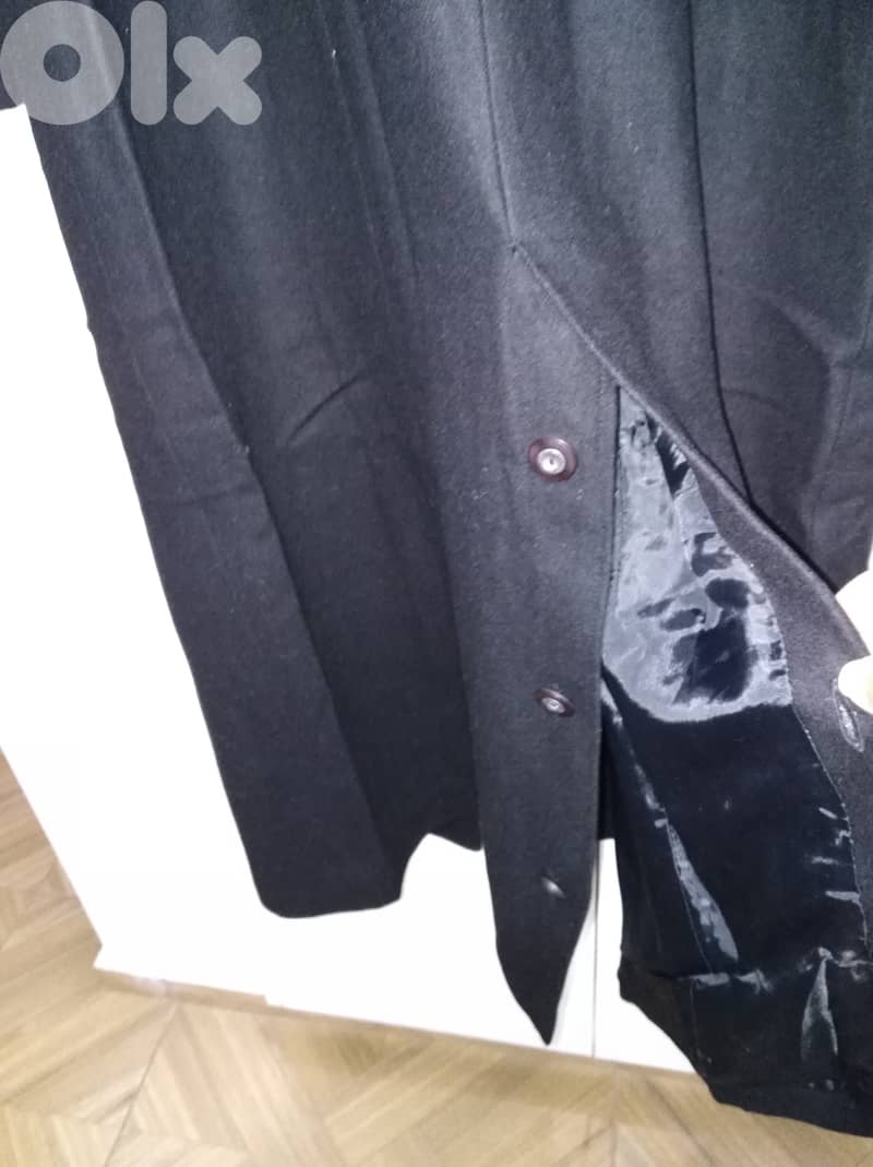 Long Manteau En Laine جاكيت جوخ طويلة تحت الركبة 1