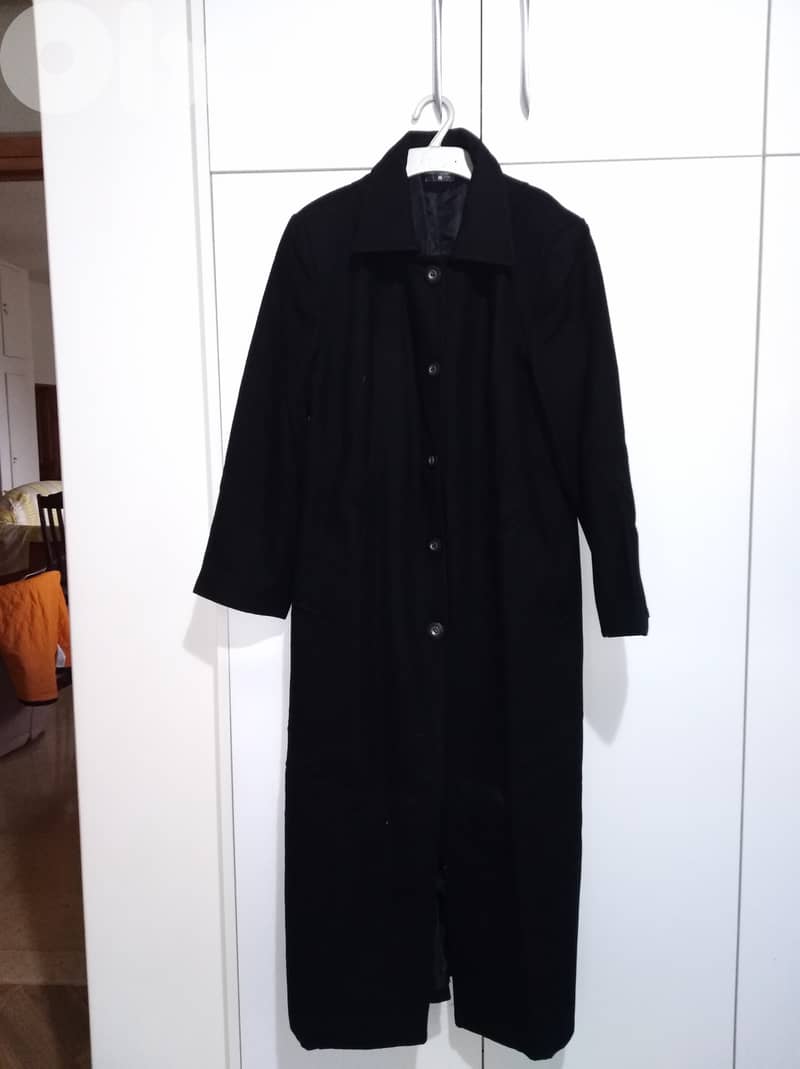 Long Manteau En Laine جاكيت جوخ طويلة تحت الركبة 2