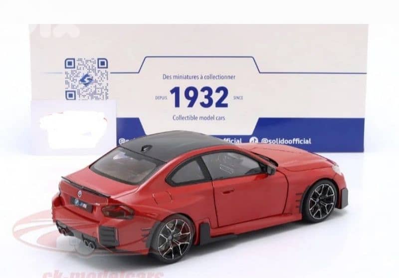 BMW M2 Competition (G87) 2024 diecast car model 1;18 4