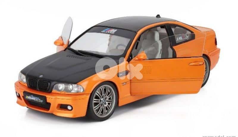 BMW M3 (E46) 2000 diecast car model 1;18 5