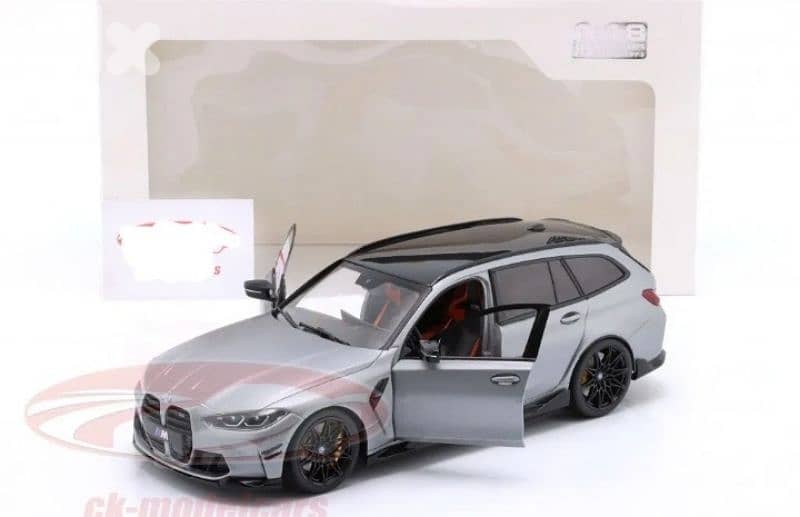BMW M3 (G81) Competition XDrive 2024 diecast car model 1;18 5