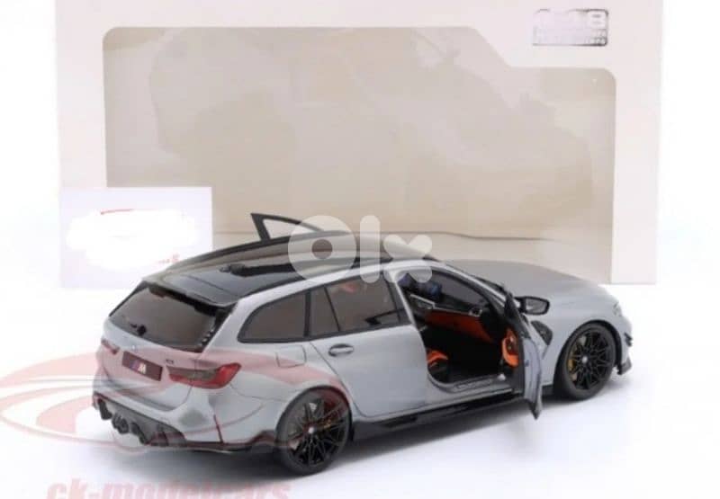BMW M3 (G81) Competition XDrive 2024 diecast car model 1;18 6