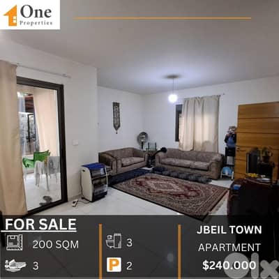APARTMENT FOR SALE IN JBEIL TOWN