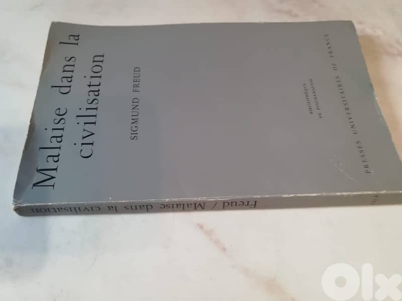 Sigmund Freud "malaises dans la civilisation" 1