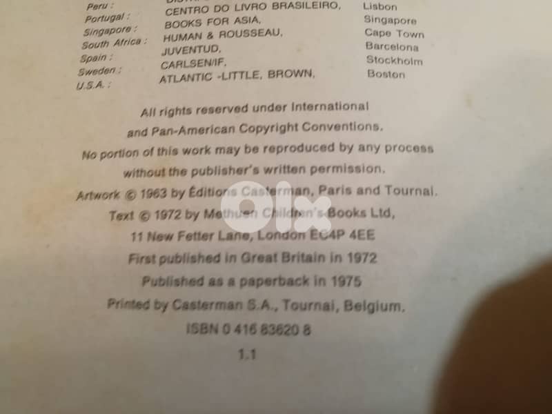 two old prints of "Tintin" mags softcover for 30$ 4