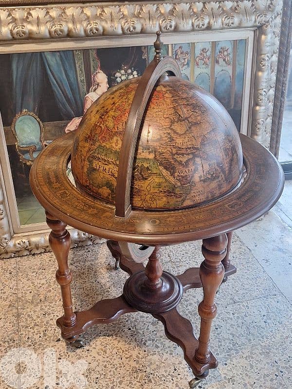 antique italian bar cart trolley 1