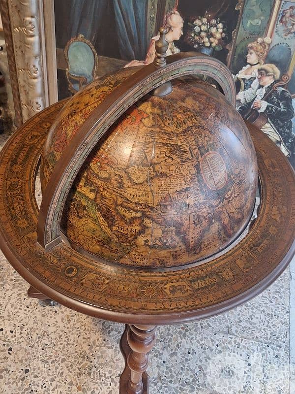 antique italian bar cart trolley 2