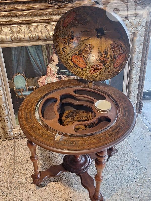 antique italian bar cart trolley 3