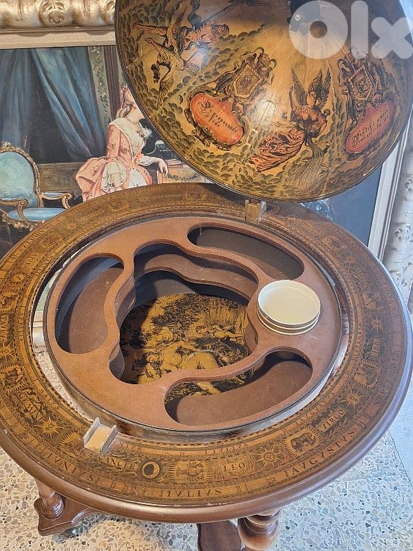 antique italian bar cart trolley 5