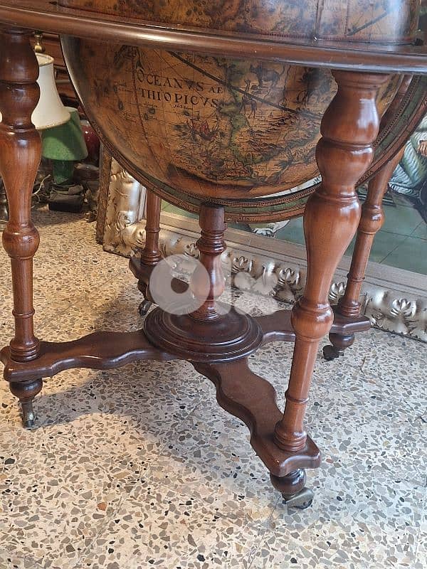 antique italian bar cart trolley 7