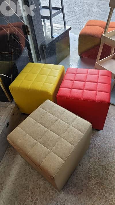 مكعبات جلد كل الألوان.   Cubics leather all colors