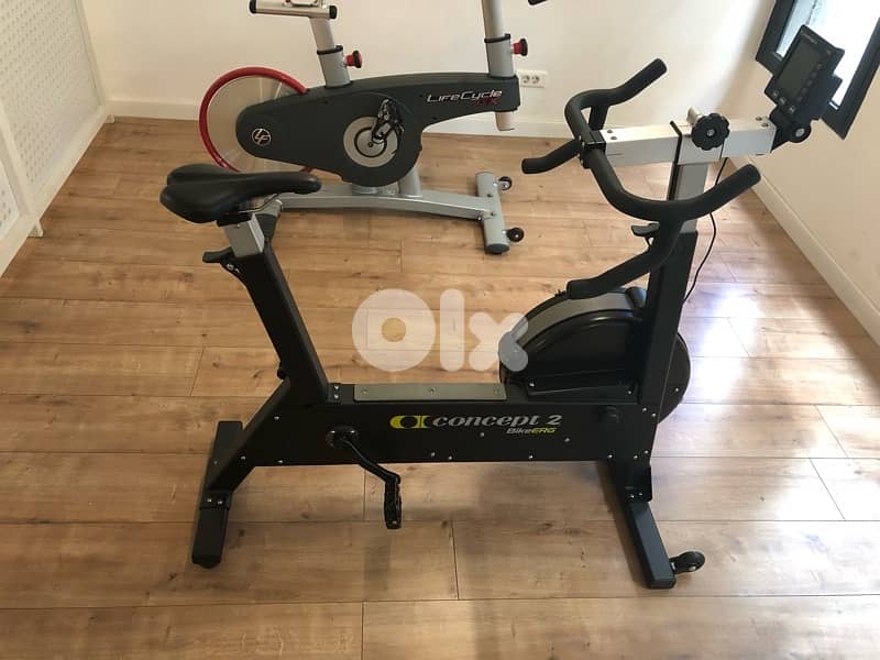 concept 2 spinning bike 1