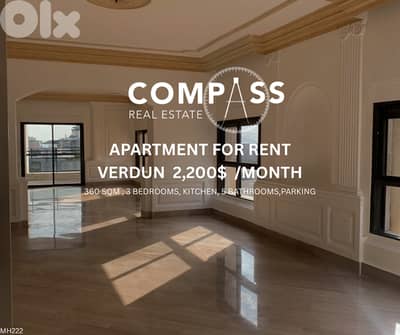 apartment for rent in verdun 360 sqm
