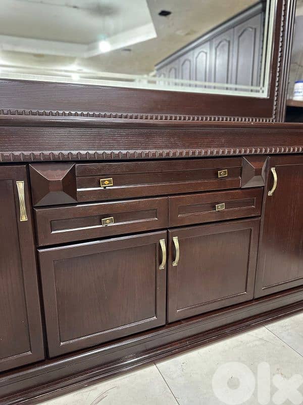 اوضة سفرة ملكية خشب زان ولاتي ملبسة قشر زان 4