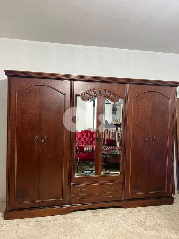 اوضة نوم ملكية خشب زان ولاتي كلا ملبسة قشر زان 1