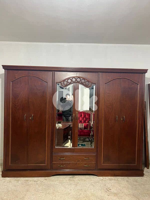 اوضة نوم ملكية خشب زان ولاتي كلا ملبسة قشر زان 5