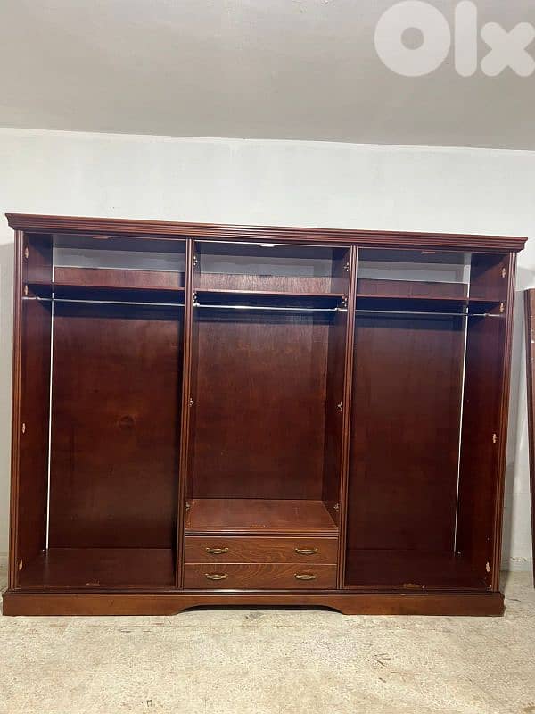 اوضة نوم ملكية خشب زان ولاتي كلا ملبسة قشر زان 6