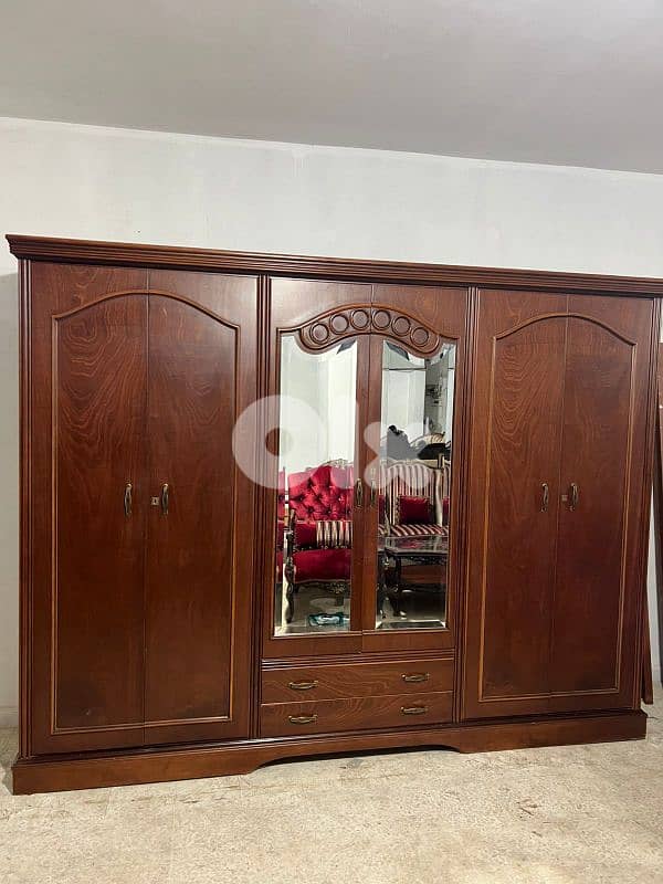 اوضة نوم ملكية خشب زان ولاتي كلا ملبسة قشر زان 7