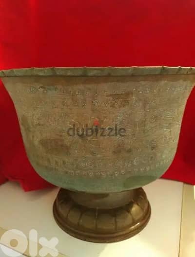 Very old copper cache pot (cup), Price is final