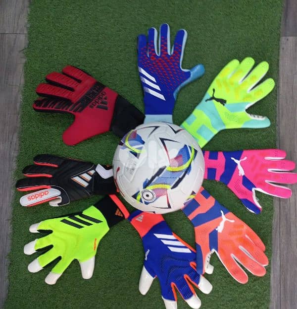 football shoes original and spray gloves سبري لكفوف فوتبول كرة قدم 2