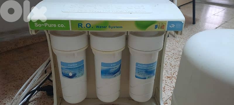 water filter system. UV RO. So pur. Made in usa,barely usedفيلتر مياه 3
