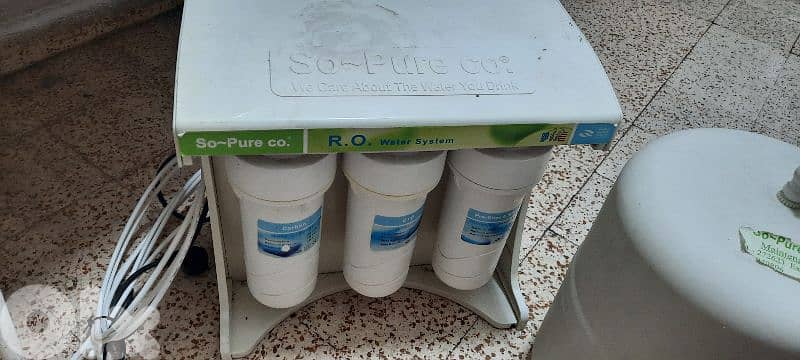 water filter system. UV RO. So pur. Made in usa,barely usedفيلتر مياه 4