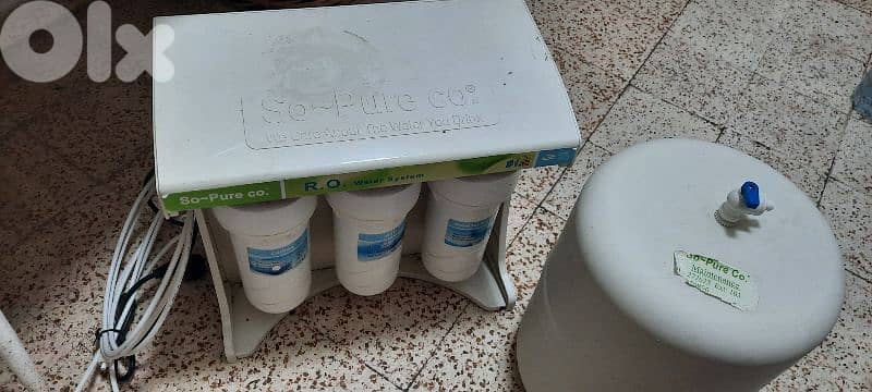 water filter system. UV RO. So pur. Made in usa,barely usedفيلتر مياه 7