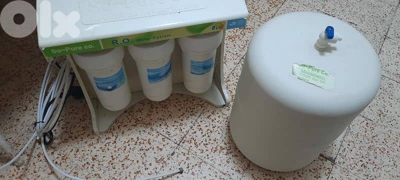 water filter system. UV RO. So pur. Made in usa,barely usedفيلتر مياه 8