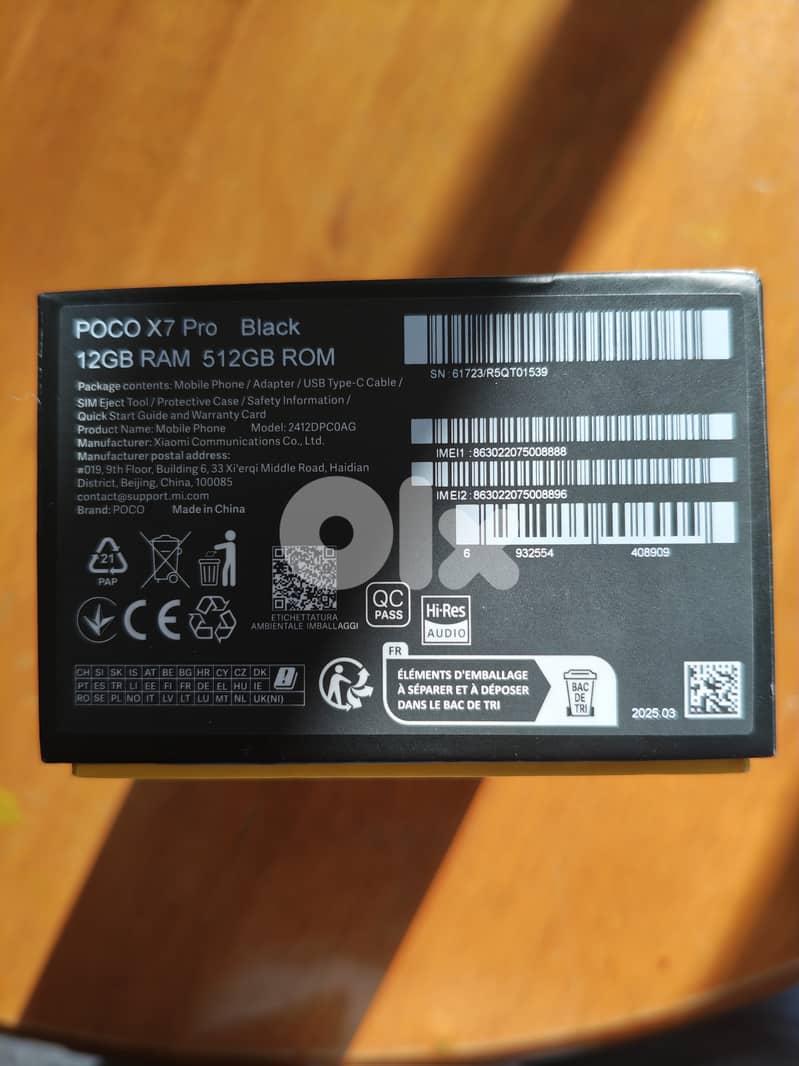 Super clean Poco X7 Pro 1