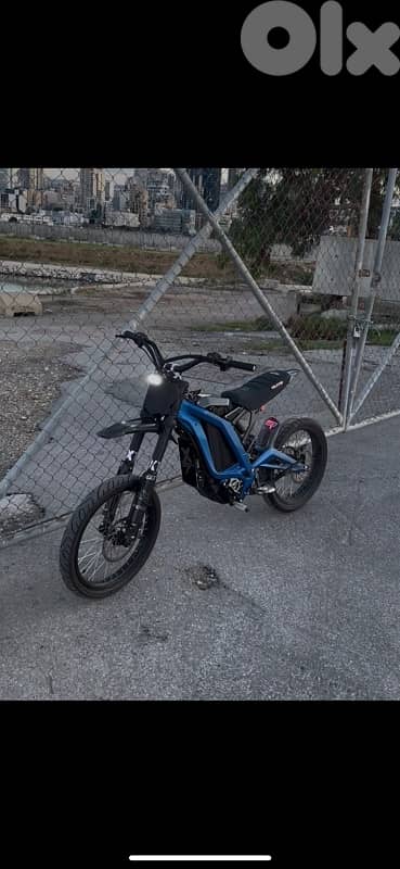 Surron lbx with many mods mainly an ebmx controller