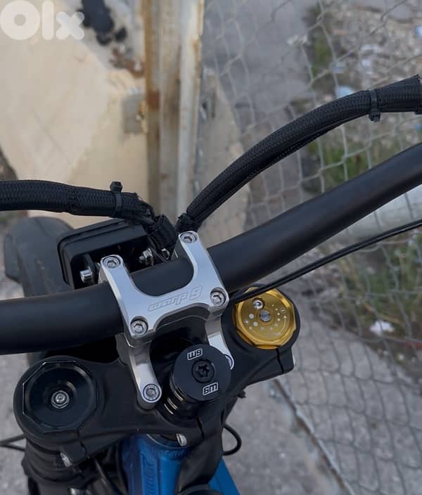 Surron lbx with many mods mainly an ebmx controller 1