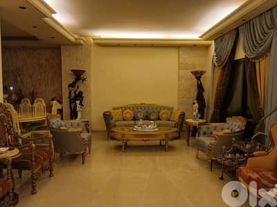Fully Furnished 275 sqm apartment for sale in Jal el dib +Open view