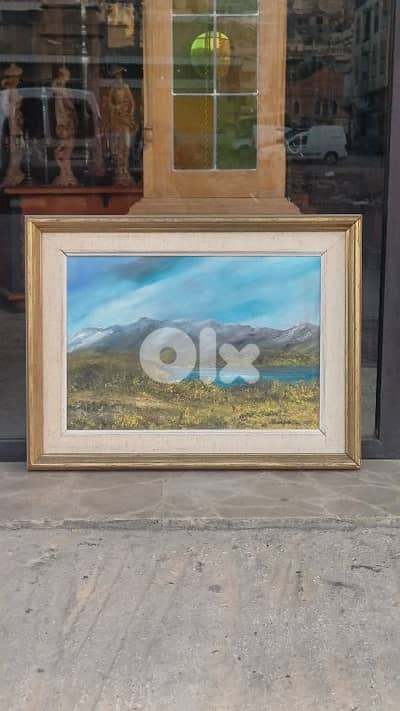 لوحة رسم زيتي اوروبية