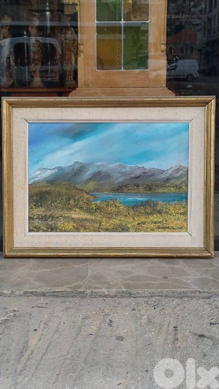 لوحة رسم زيتي اوروبية 3